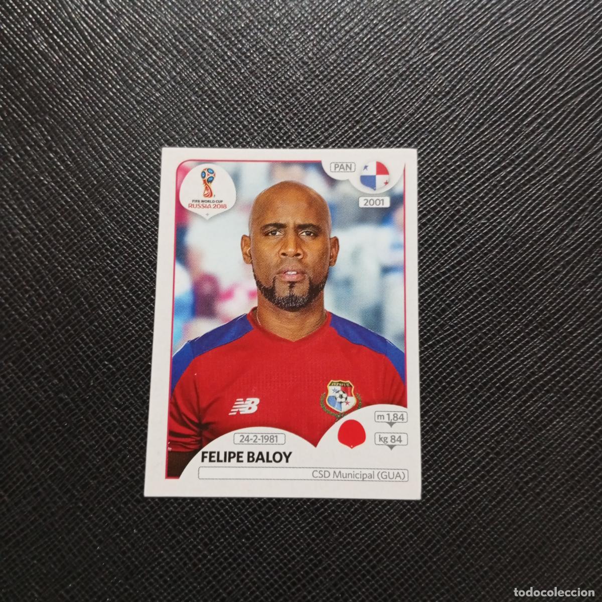 Cromos de f&uacute;tbol: 542 FELIPE BALOY PANAMA PANINI MUNDIAL RUSIA 2018 CROMO FUTBOL 18 - SIN PEGAR - /CJ2