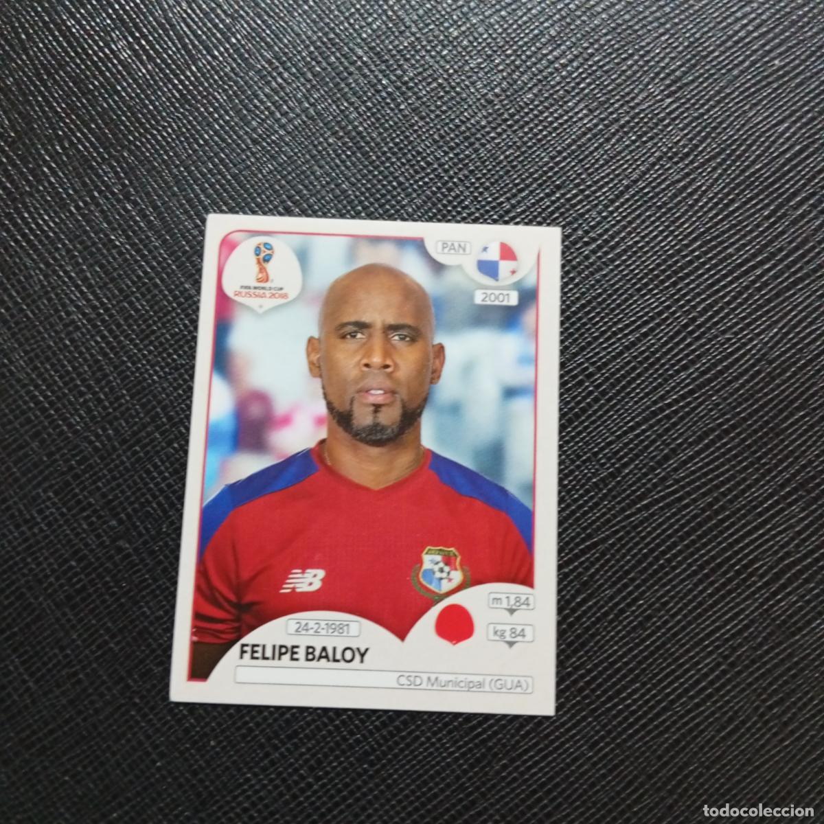 Cromos de f&uacute;tbol: 542 FELIPE BALOY PANAMA PANINI MUNDIAL RUSIA 2018 CROMO FUTBOL 18 - SIN PEGAR - /CJ2 D