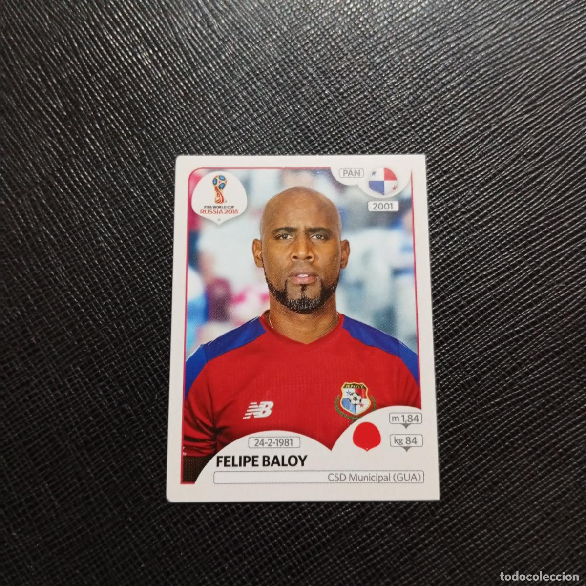 Cromos de f&uacute;tbol: 542 FELIPE BALOY PANAMA PANINI MUNDIAL RUSIA 2018 CROMO FUTBOL 18 - SIN PEGAR - /CJ2 .