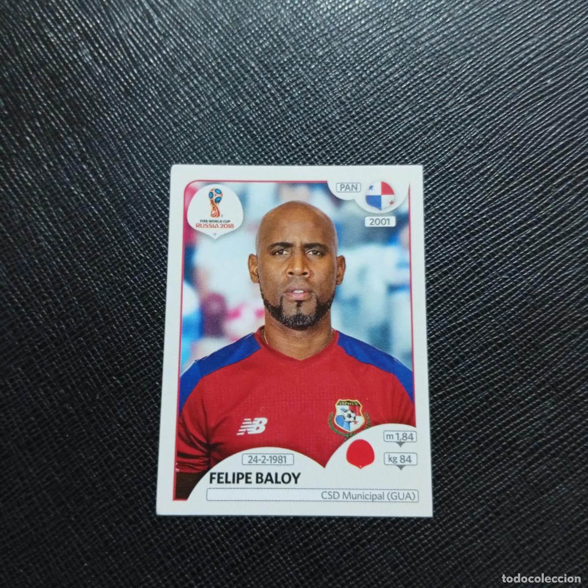 Cromos de f&uacute;tbol: 542 FELIPE BALOY PANAMA PANINI MUNDIAL RUSIA 2018 CROMO FUTBOL 18 - SIN PEGAR - /CJ2 ..