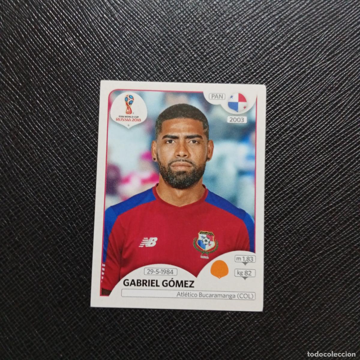 Figurine di Calcio: 543 GABRIEL GOMEZ PANAMA PANINI MUNDIAL RUSIA 2018 CROMO FUTBOL 18 - SIN PEGAR - /CJ2