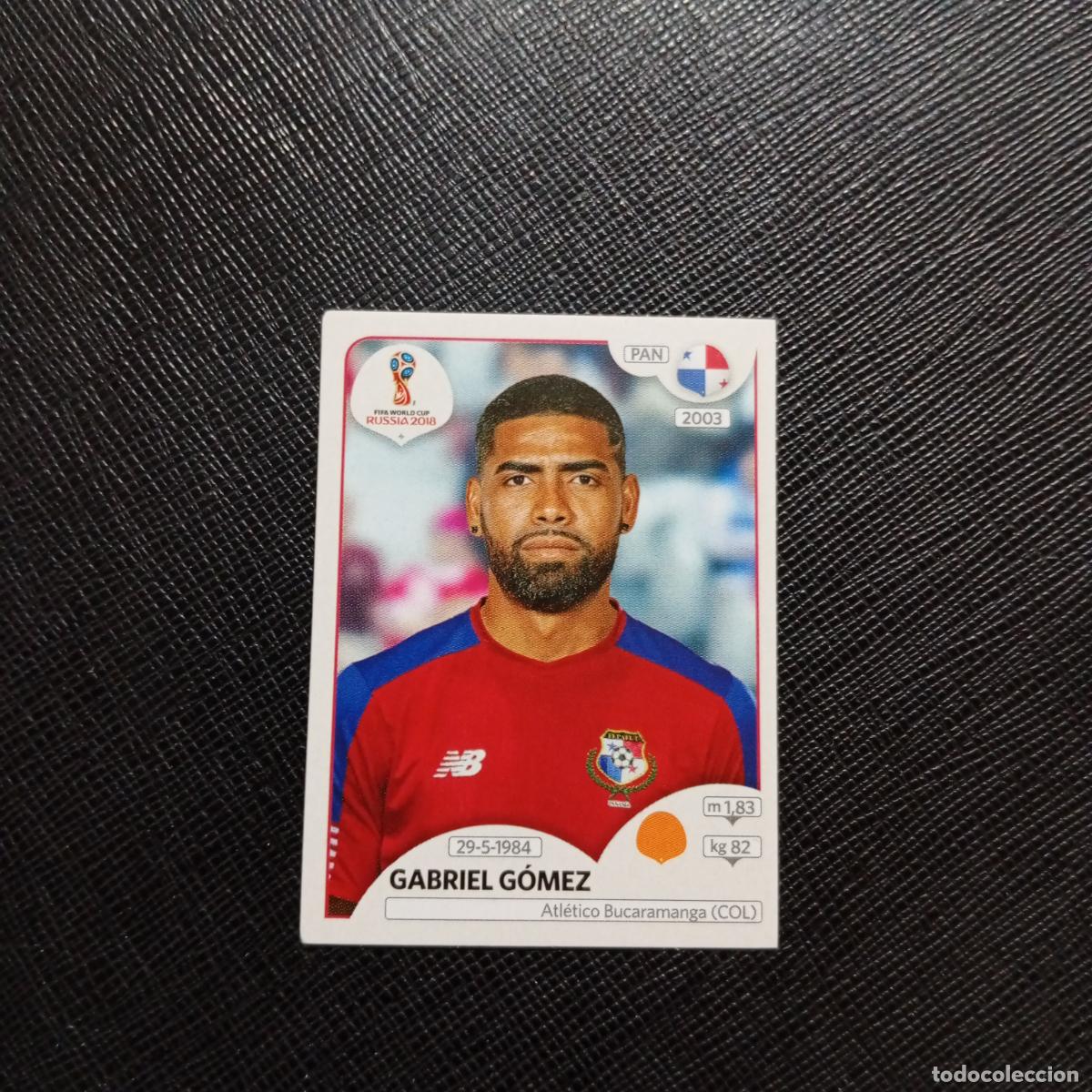 Figurine di Calcio: 543 GABRIEL GOMEZ PANAMA PANINI MUNDIAL RUSIA 2018 CROMO FUTBOL 18 - SIN PEGAR - /CJ2 .