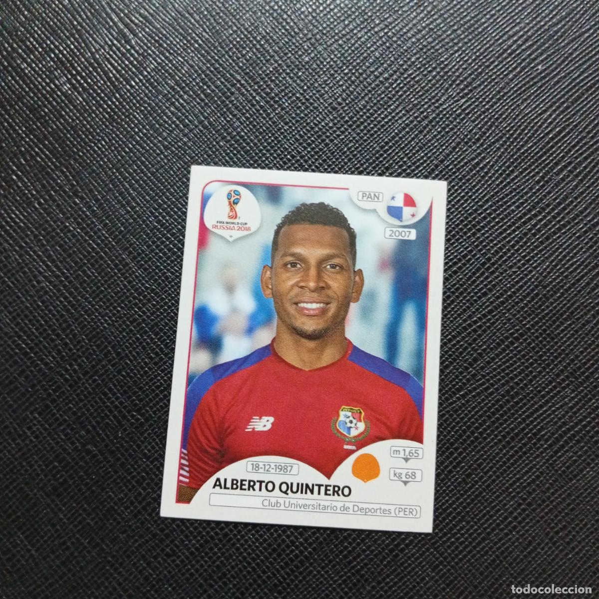 Cromos de f&uacute;tbol: 546 ALBERTO QUINTERO PANAMA PANINI MUNDIAL RUSIA 2018 CROMO FUTBOL 18 - SIN PEGAR - /CJ2 ..