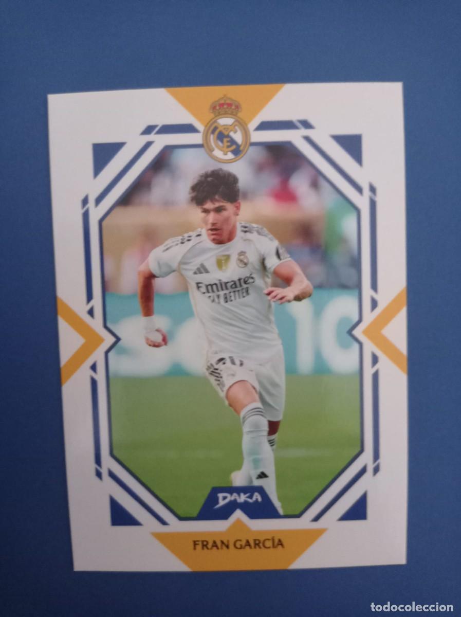 Cromos de f&uacute;tbol: FRAN GARC&Iacute;A 20-A DAKA REAL MADRID 25-26