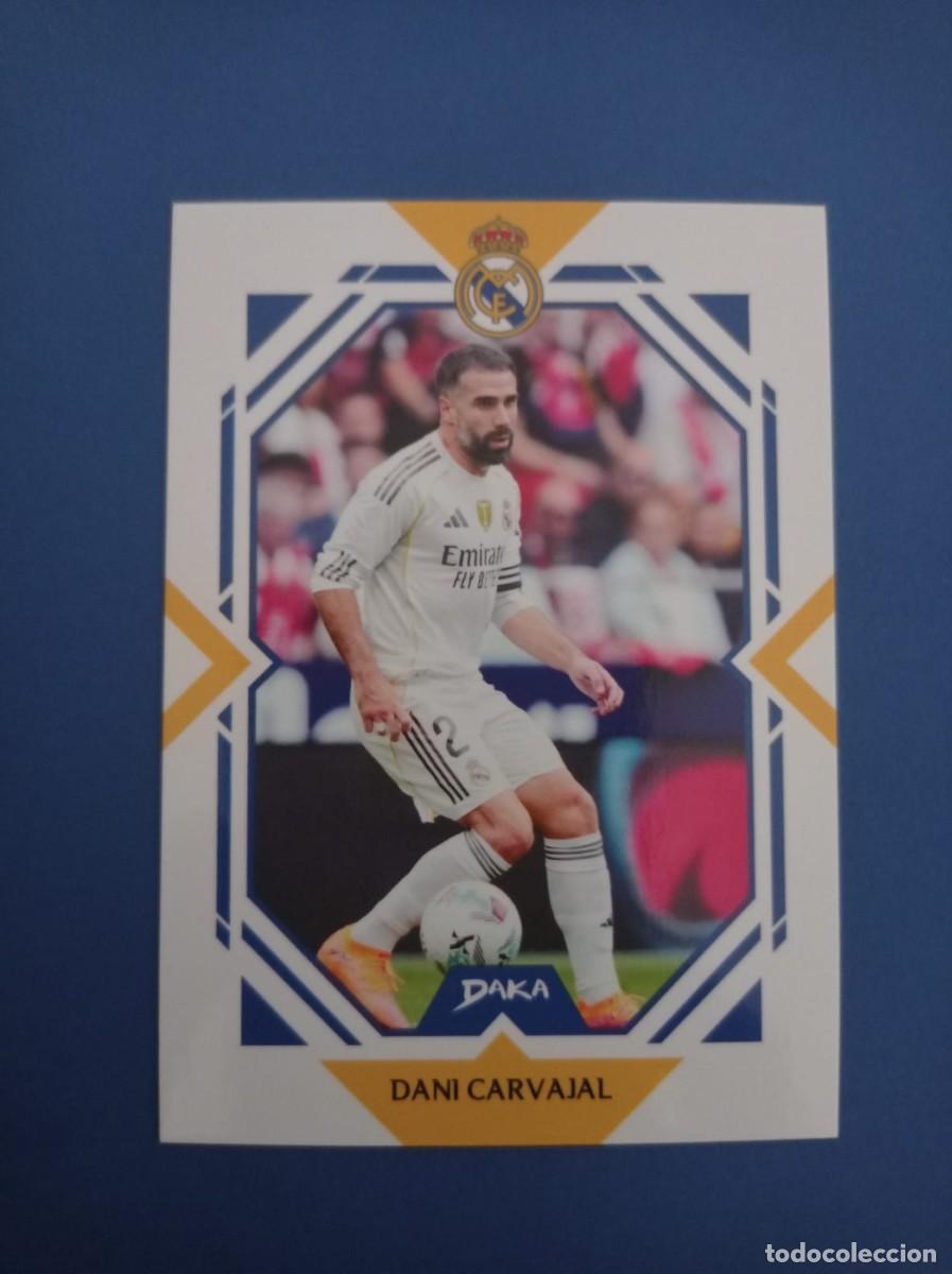 Cromos de f&uacute;tbol: CARVAJAL 16-A DAKA REAL MADRID 25-26