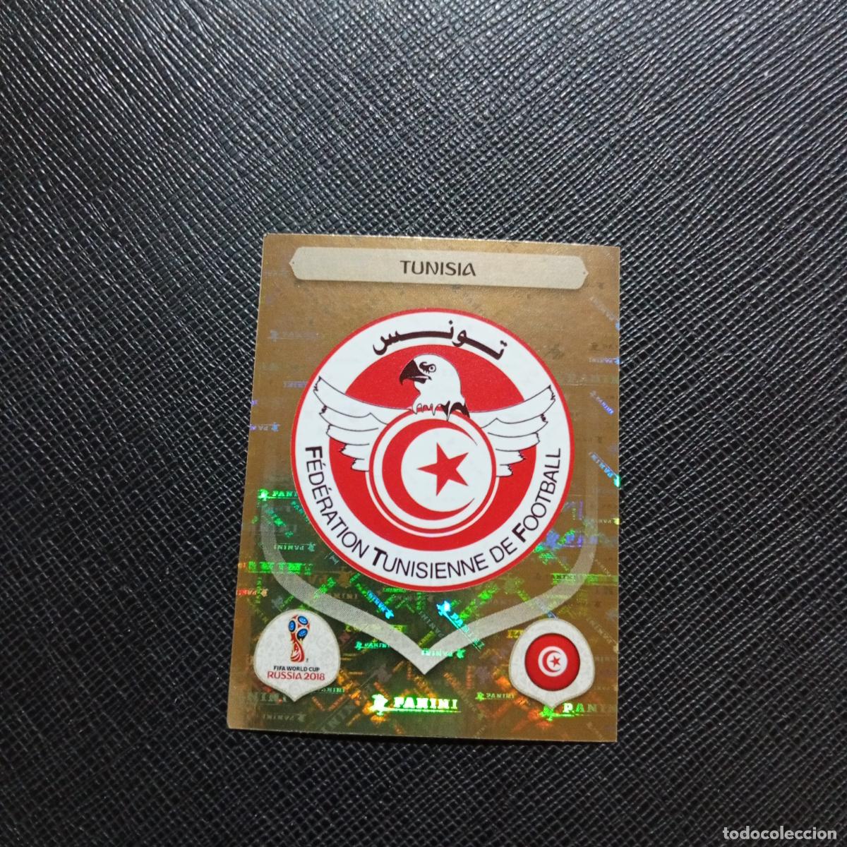 Cromos de f&uacute;tbol: 552 ESCUDO TUNEZ PANINI MUNDIAL RUSIA 2018 CROMO FUTBOL 18 - SIN PEGAR - /CJ2 ....
