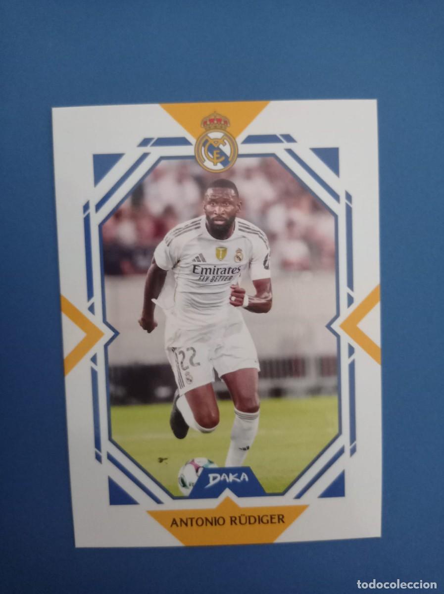Cromos de f&uacute;tbol: RUDIGER 21-A DAKA REAL MADRID 25-26