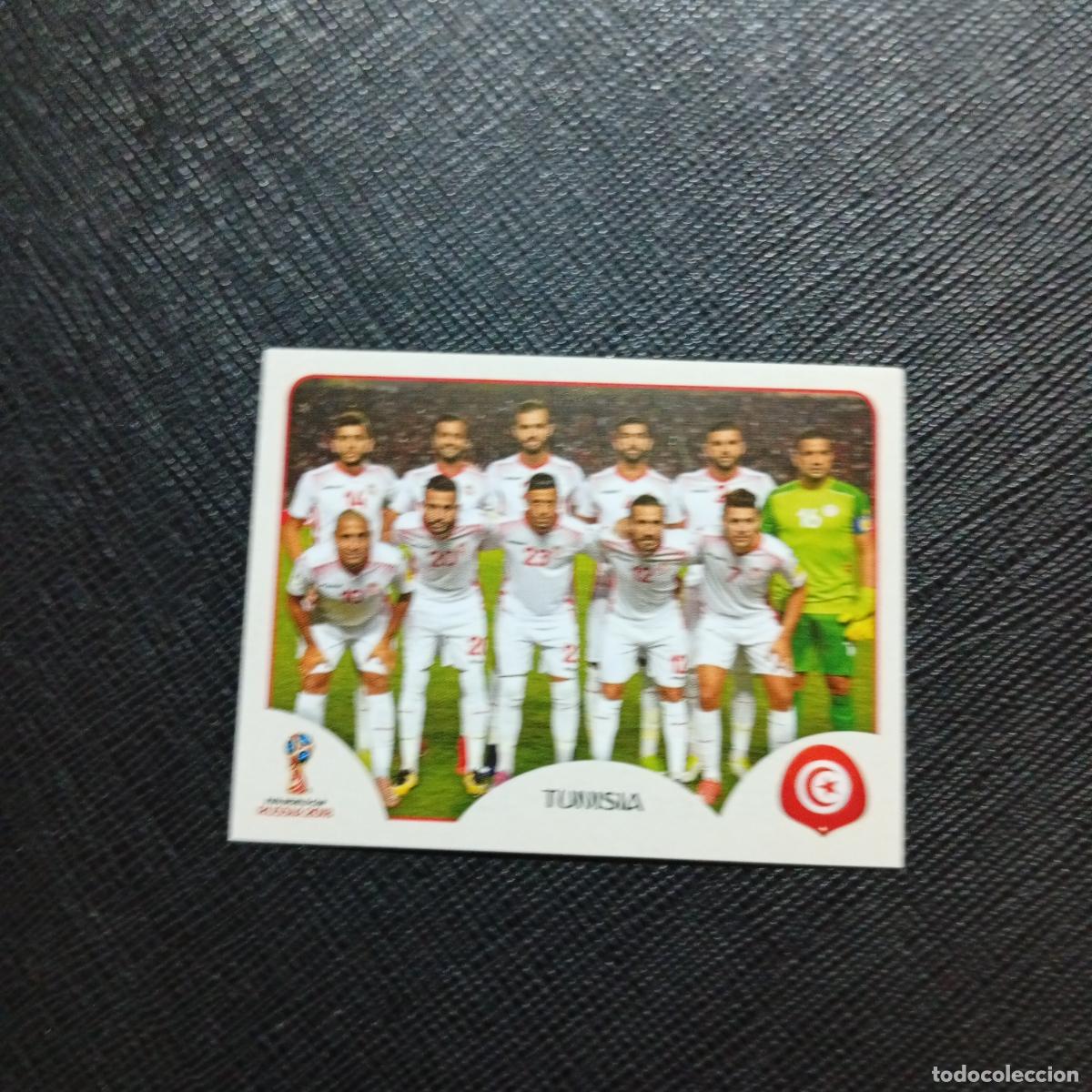 Cromos de f&uacute;tbol: 553 ALINEACION TUNEZ PANINI MUNDIAL RUSIA 2018 CROMO FUTBOL 18 - SIN PEGAR - /CJ2 .....
