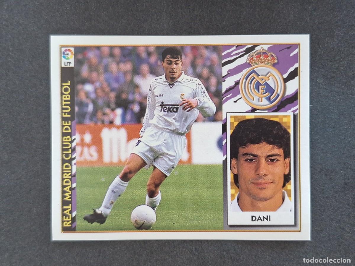 Cromos de f&uacute;tbol: L4 DANI REAL MADRID FICHAJE 6 LIGA ESTE 1997 1998 97 98 NUNCA PEGADO SIN PEGAR
