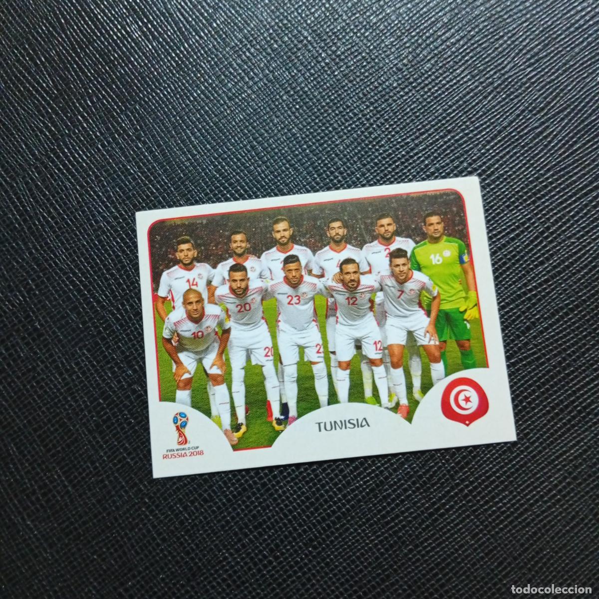 Cromos de f&uacute;tbol: 553 ALINEACION TUNEZ PANINI MUNDIAL RUSIA 2018 CROMO FUTBOL 18 - SIN PEGAR - /CJ2 ......