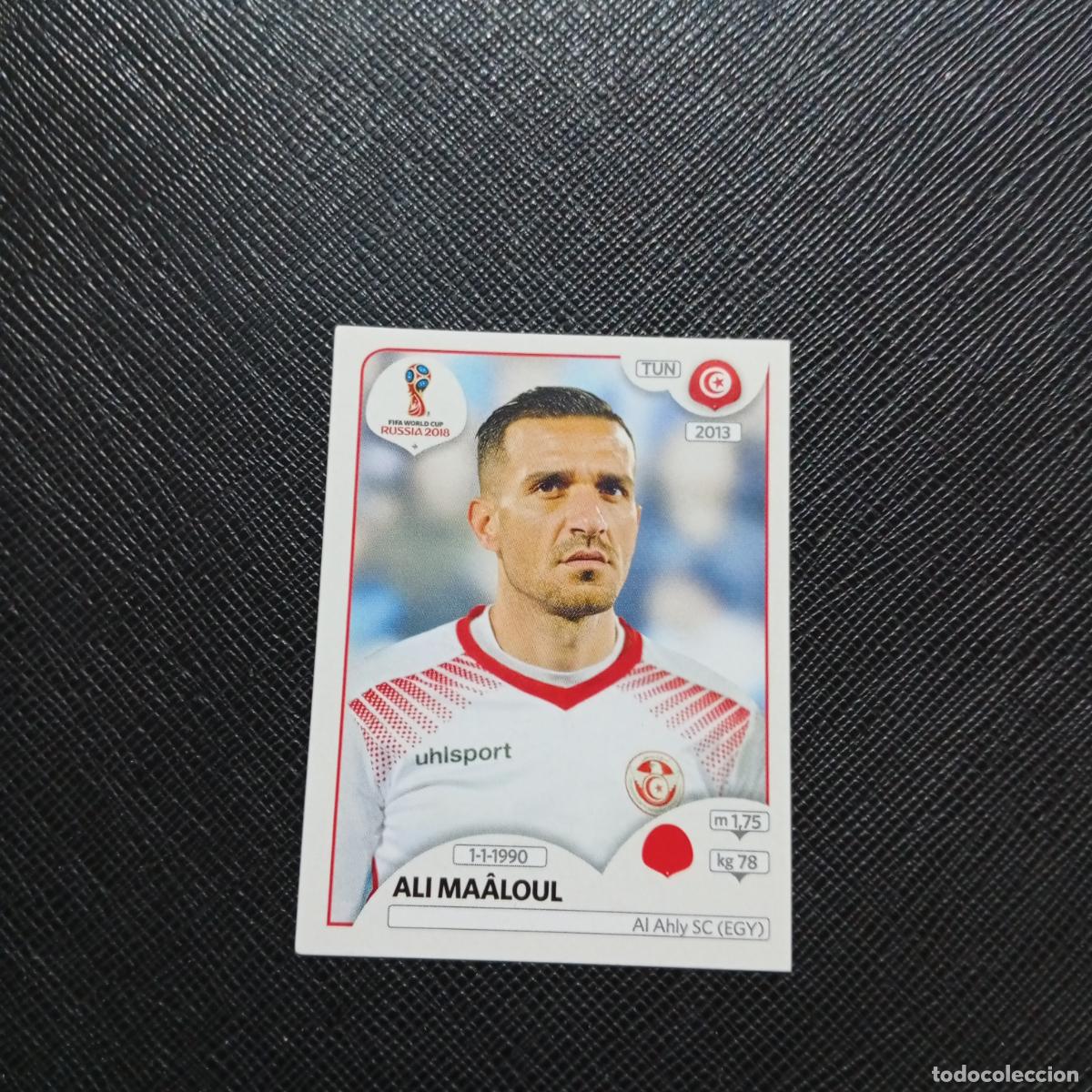 Cromos de f&uacute;tbol: 555 ALI MAALOUL TUNEZ PANINI MUNDIAL RUSIA 2018 CROMO FUTBOL 18 - SIN PEGAR - /CJ2 ...