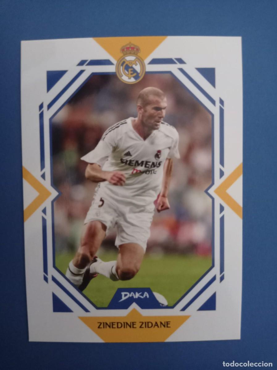Cromos de f&uacute;tbol: ZIDANE 31-A DAKA REAL MADRID 25-26