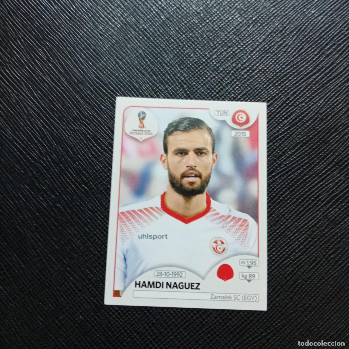 Cromos de f&uacute;tbol: 558 HAMDI NAGUEZ TUNEZ PANINI MUNDIAL RUSIA 2018 CROMO FUTBOL 18 - SIN PEGAR - /CJ2 ....