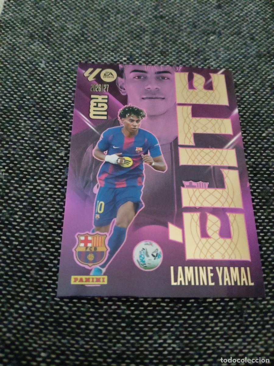 Cromos de f&uacute;tbol: 9 lamine yamal elite FC Barcelona megacracks 2026-27