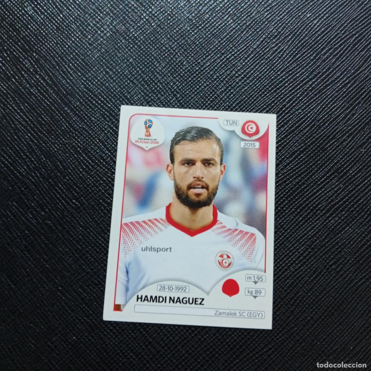Cromos de f&uacute;tbol: 558 HAMDI NAGUEZ TUNEZ PANINI MUNDIAL RUSIA 2018 CROMO FUTBOL 18 - SIN PEGAR - /CJ2 .....