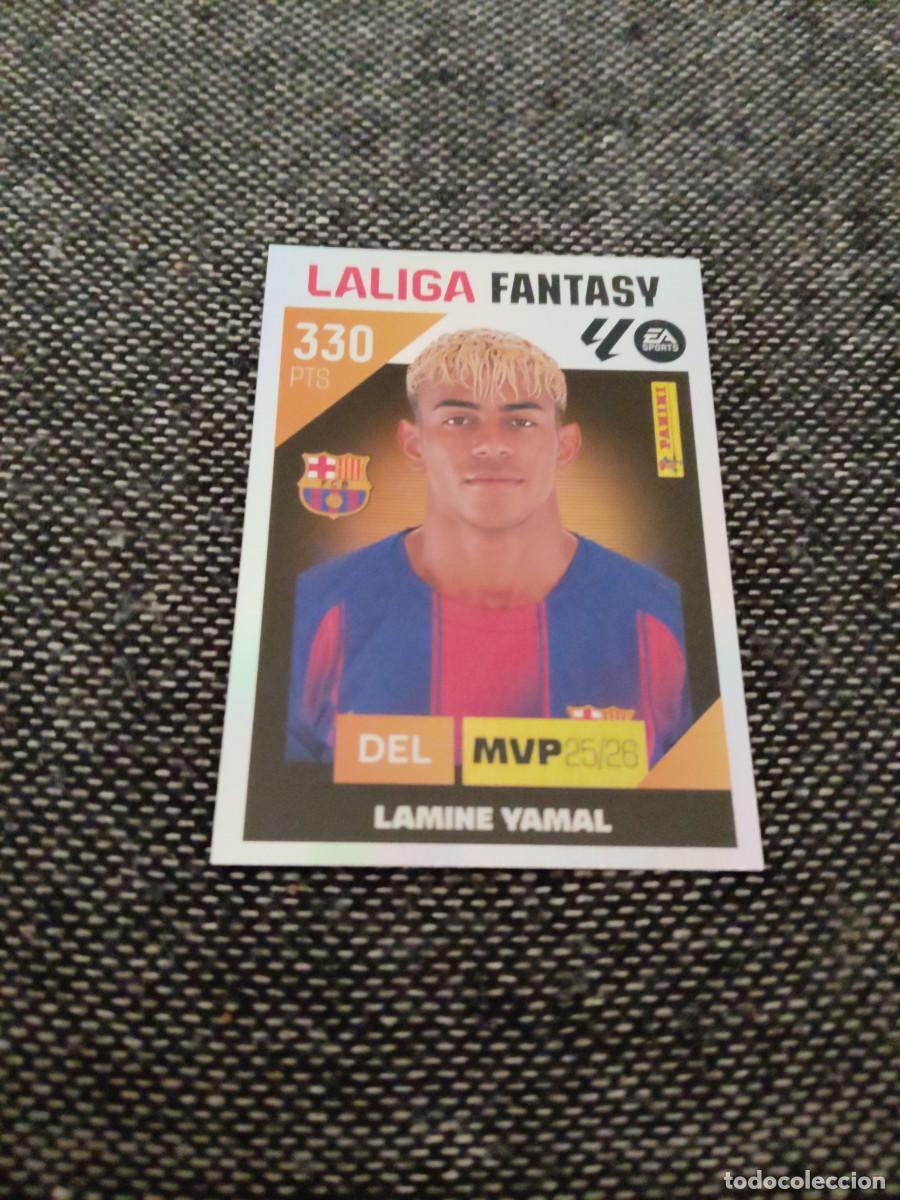 Cromos de f&uacute;tbol: 5 lamine yamal FC Barcelona la liga fantasy liga ediciones este 2026-27