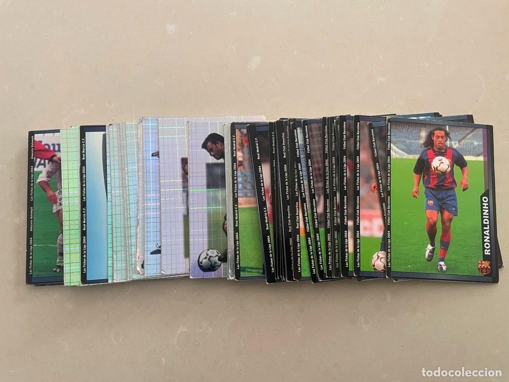 Cromos de f&uacute;tbol: MUNDICROMO Mundi Cromo Sport - Liga 2003 - 2004 57 cromos sin repetir