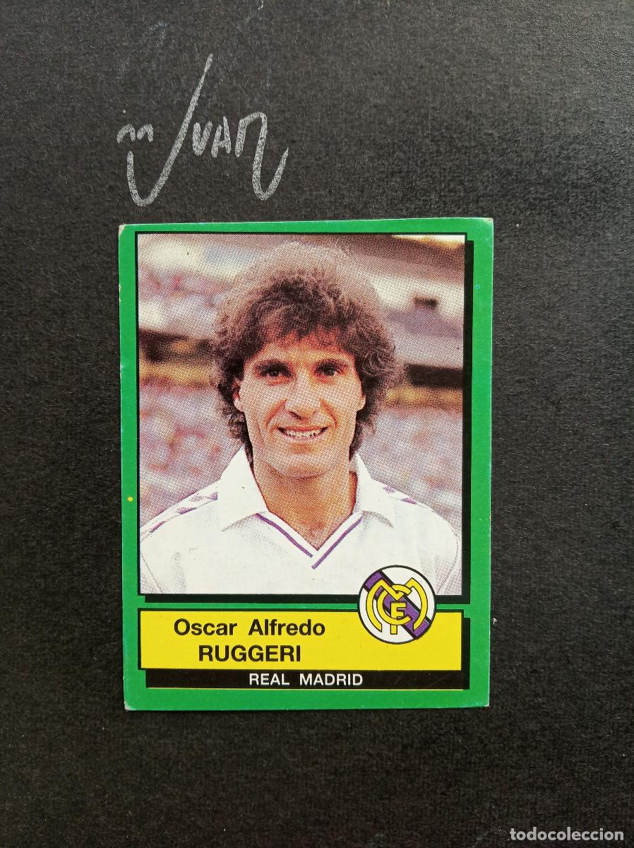 Cromos de f&uacute;tbol: N&ordm; 133 RUGGERI REAL MADRID ARGENTINA ⚽ PANINI &reg; LIGA FUTBOL 1989 1990 89 90 SIN PEGAR NUNCA PEGADO
