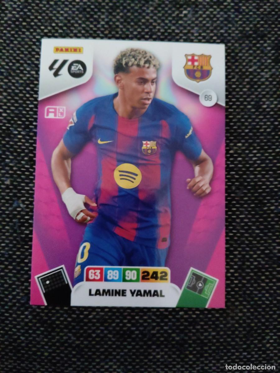 Cromos de f&uacute;tbol: 69 lamine yamal FC Barcelona Adrenalyn 2025-26
