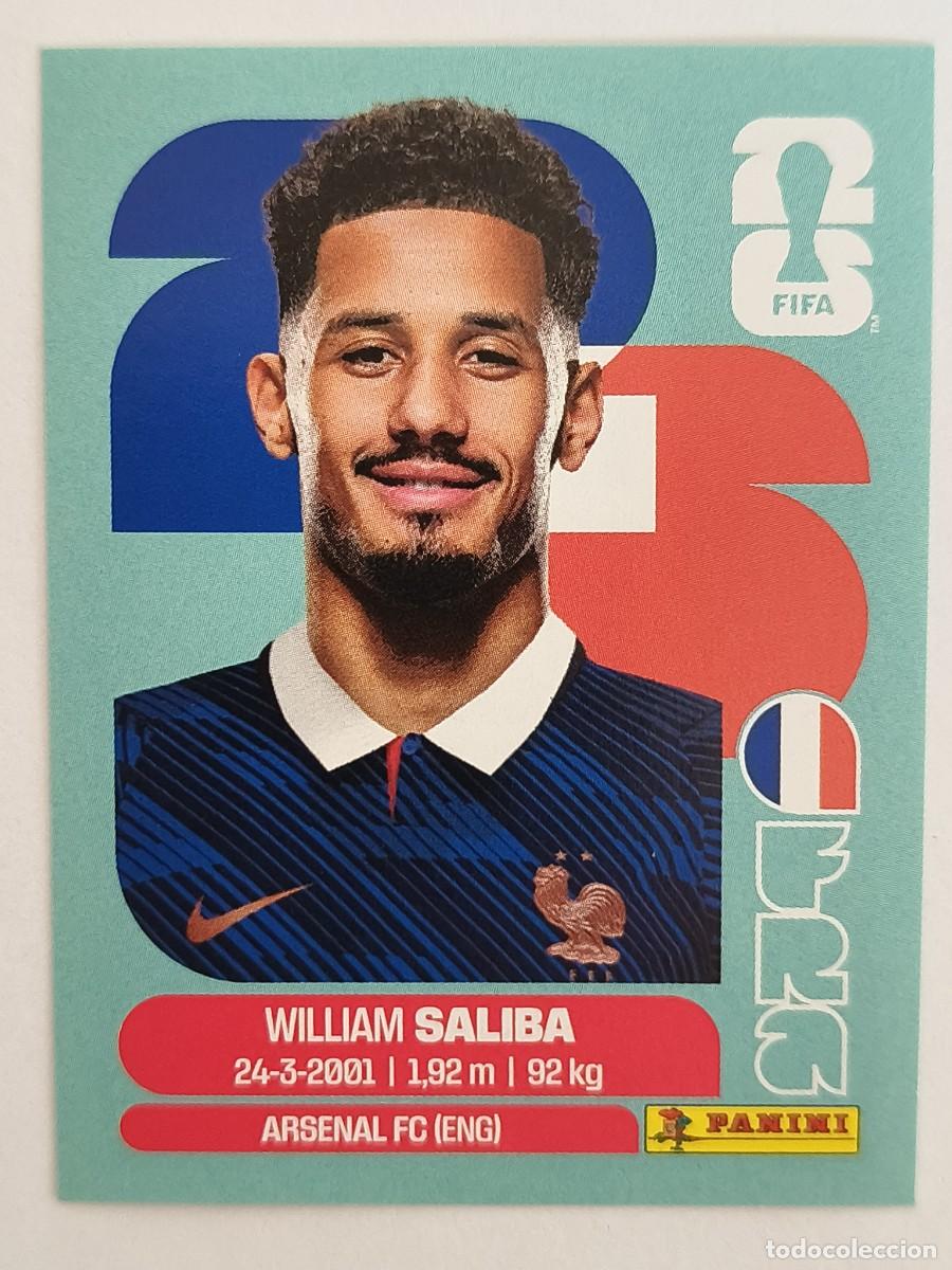 Cromos de f&uacute;tbol: #FRA4 SALIBA (FRANCIA) MUNDIAL 2026 PANINI