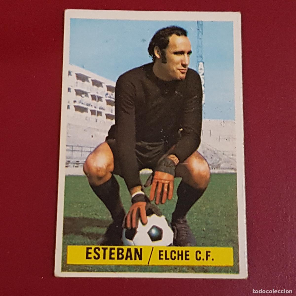 Cromos de f&uacute;tbol: ESTE - CAMPEONATOS DE LIGA 1974 1975 - 74 75 - ELCHE - ESTEBAN - NUNCA PEGADO
