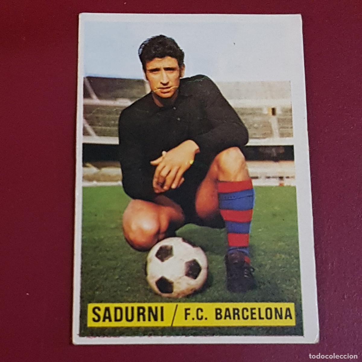 Fu&szlig;ball-Sticker: ESTE - CAMPEONATOS DE LIGA 1974 1975 - 74 75 - BARCELONA - SADURNI - NUNCA PEGADO