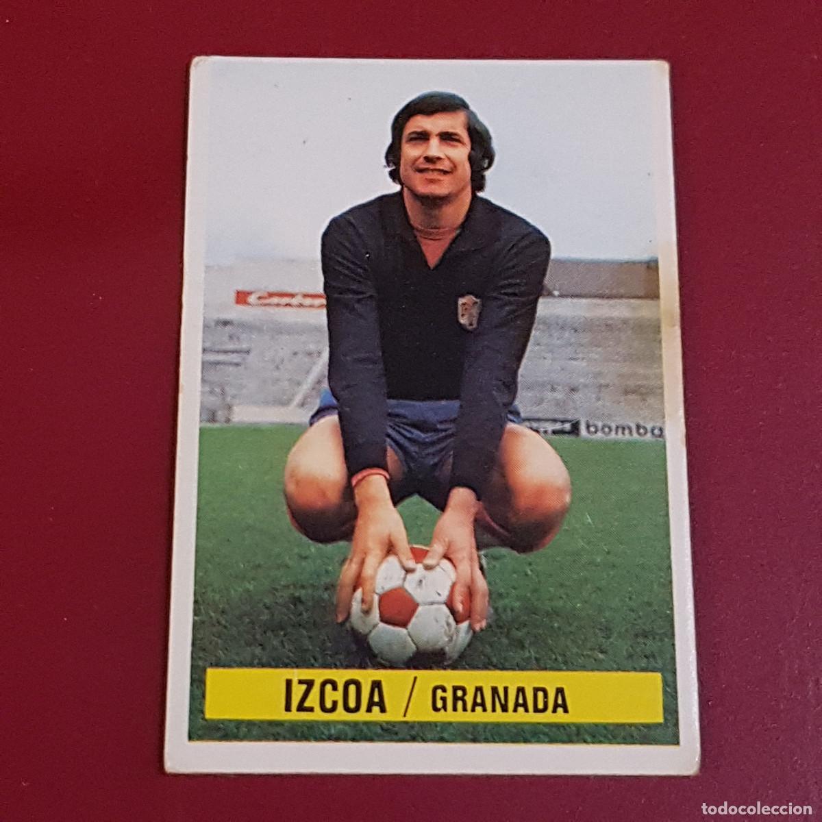 Cromos de f&uacute;tbol: ESTE - CAMPEONATOS DE LIGA 1974 1975 - 74 75 - GRANADA - IZCOA - NUNCA PEGADO