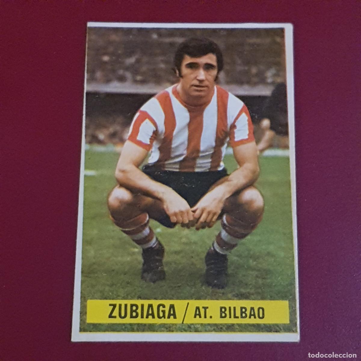 Cromos de f&uacute;tbol: ESTE - CAMPEONATOS DE LIGA 1974 1975 - 74 75 - A BILBAO - ZUBIAGA - NUNCA PEGADO