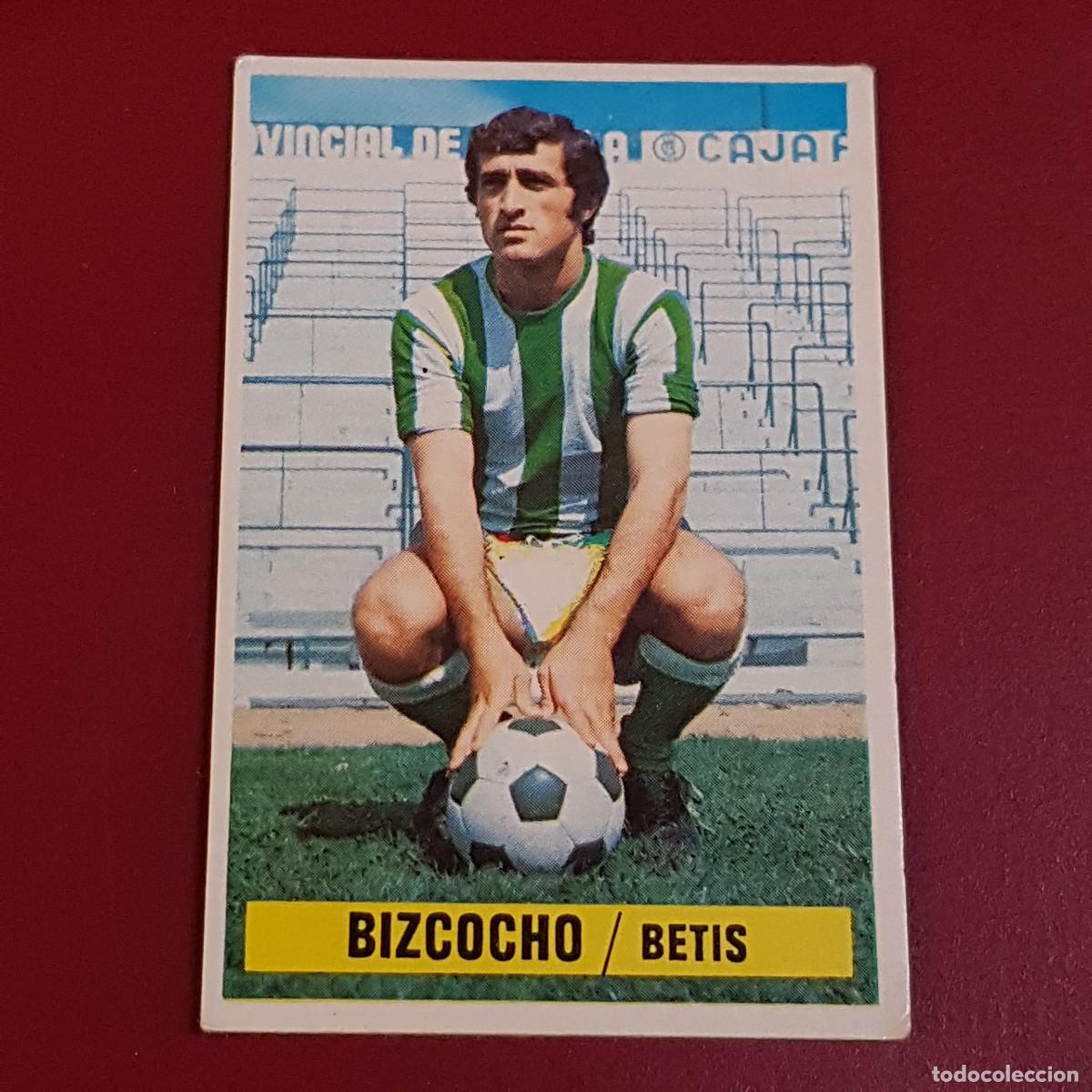 Cromos de f&uacute;tbol: ESTE - CAMPEONATOS DE LIGA 1974 1975 - 74 75 - BETIS - BIZCOCHO - NUNCA PEGADO