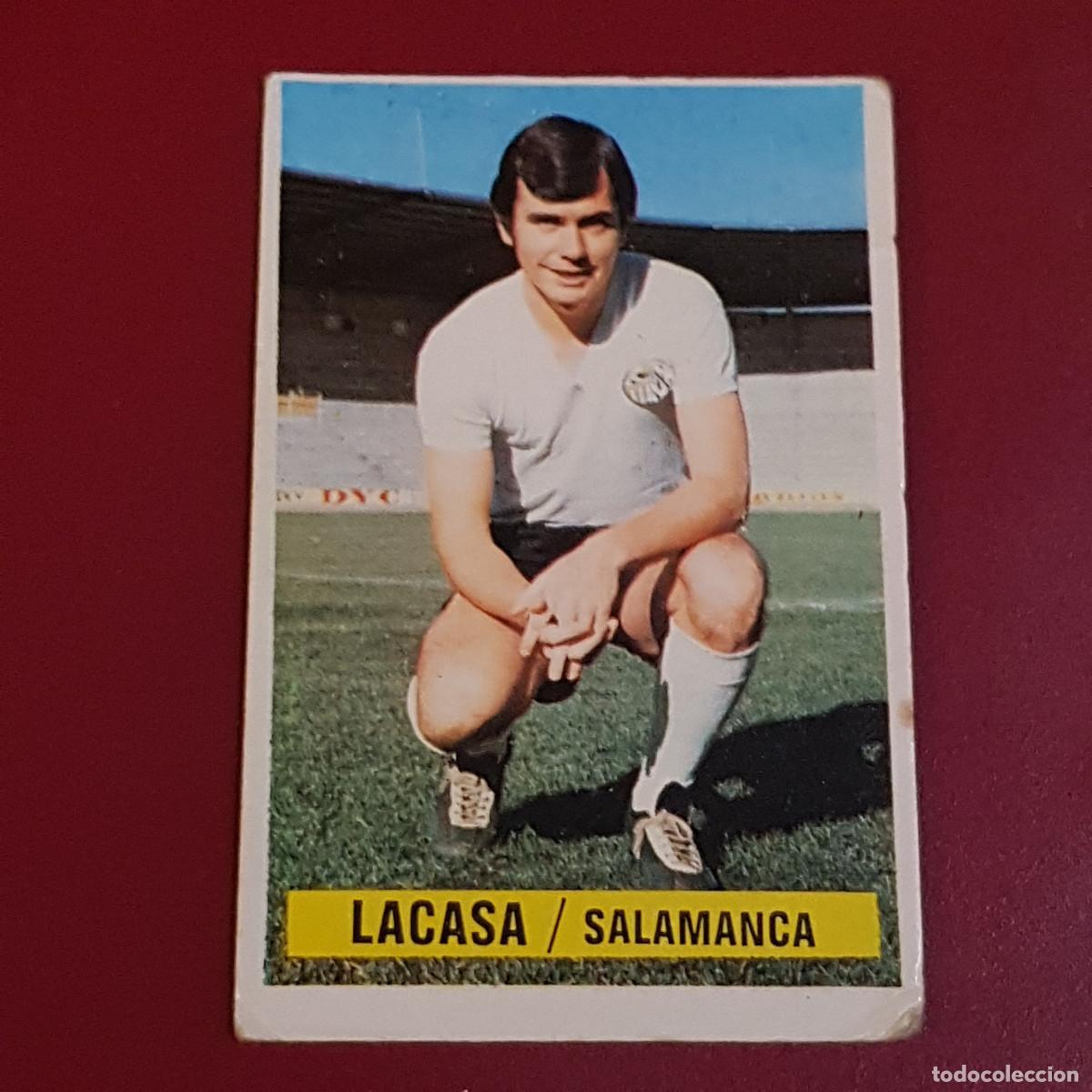 Cromos de f&uacute;tbol: ESTE - CAMPEONATOS DE LIGA 1974 1975 - 74 75 - SALAMANCA - LACASA - NUNCA PEGADO