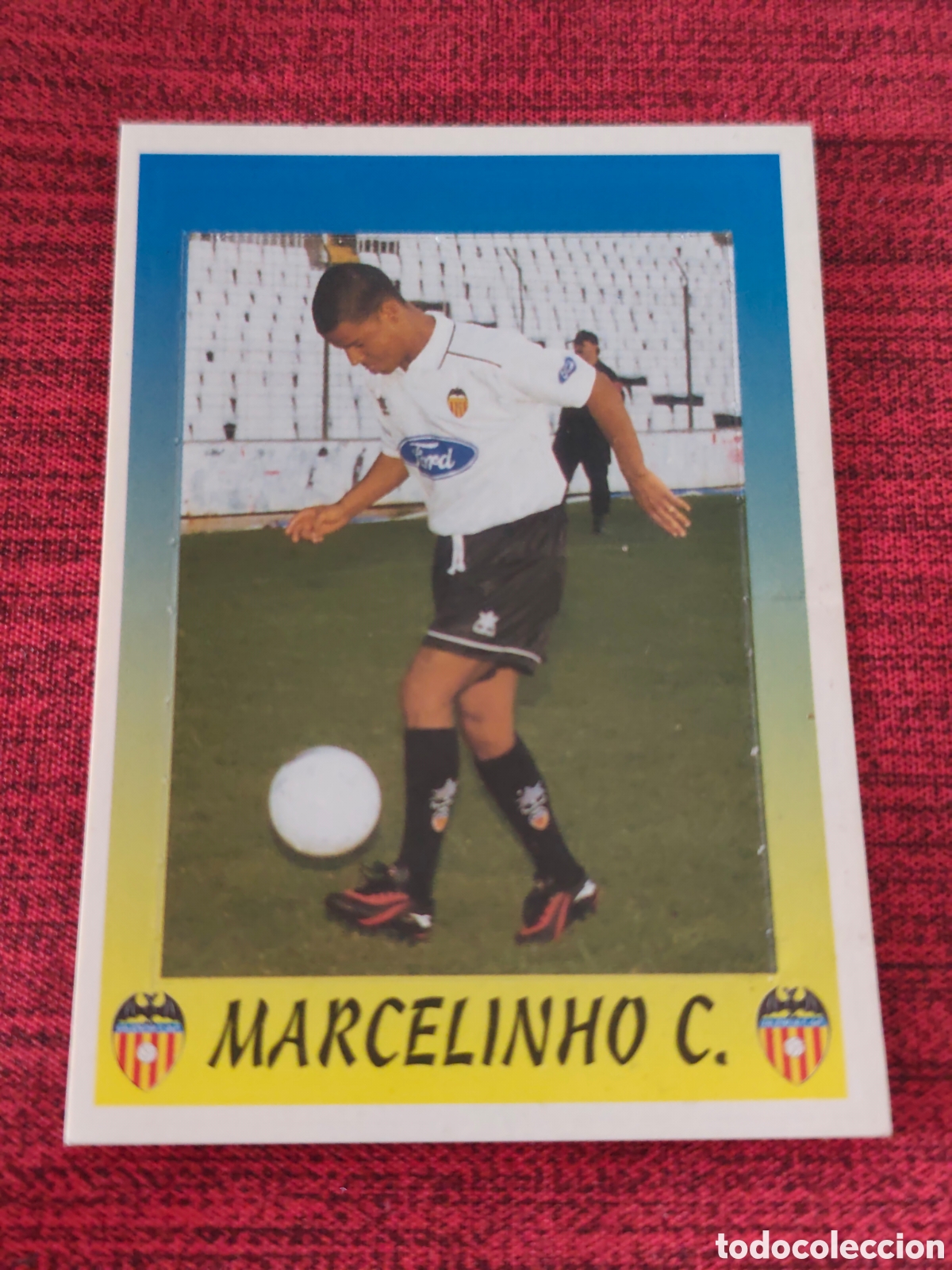 Cromos de f&uacute;tbol: DIF&Iacute;CIL 138A MARCELINHO CARIOCA VALENCIA PANINI LIGA 1997 1998
