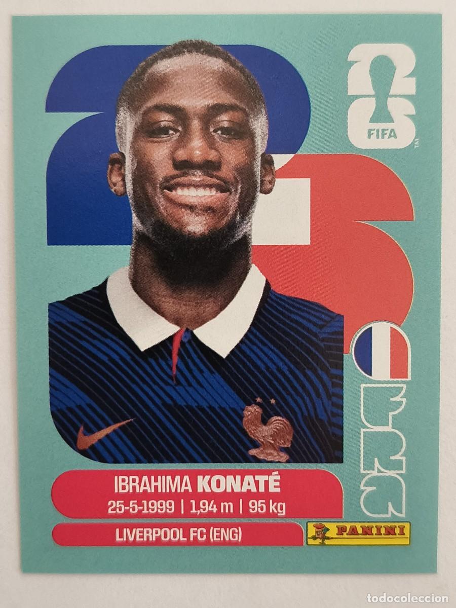 Cromos de f&uacute;tbol: #FRA6 KONATE (FRANCIA) MUNDIAL 2026 PANINI
