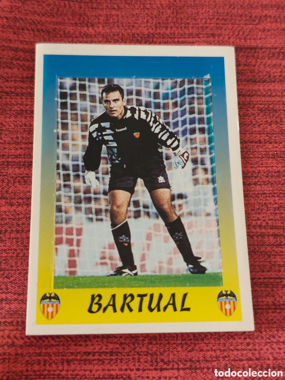 Cromos de f&uacute;tbol: 144 BARTUAL VALENCIA PANINI LIGA 1997 1998