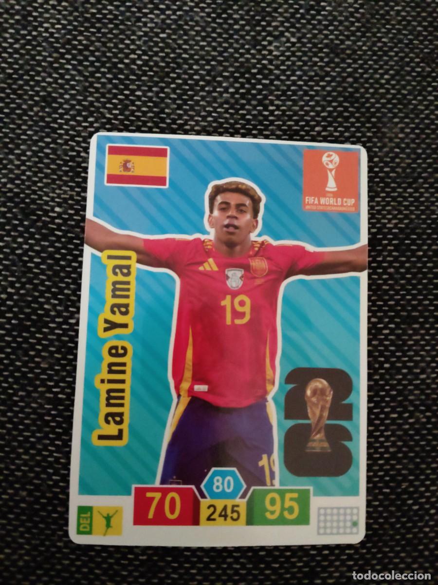 Cromos de f&uacute;tbol: Lamine yamal Espa&ntilde;a fifa world cup 2026