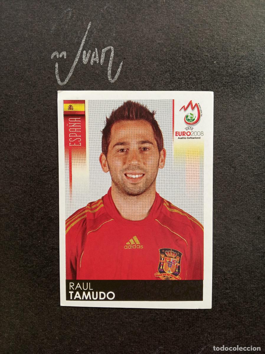 Cromos de f&uacute;tbol: N&ordm; 432 RAUL TAMUDO ESPA&Ntilde;A RCD ESPANYOL ⚽ PANINI &reg; UEFA EURO AUSTRIA SUIZA 2008 EUROCOPA 08 SIN PEGAR