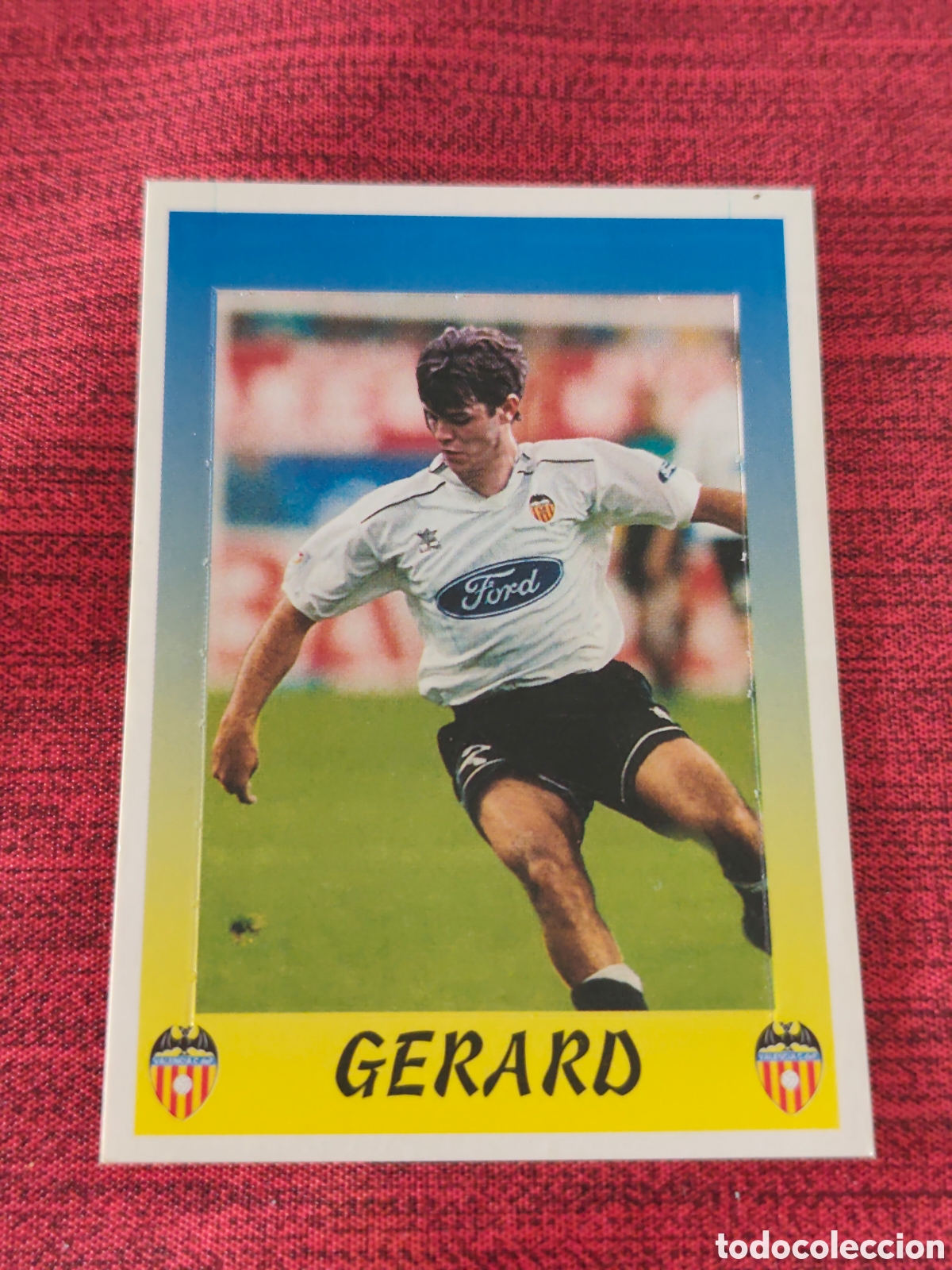 Cromos de f&uacute;tbol: 137A GERARD VALENCIA PANINI LIGA 1997 1998