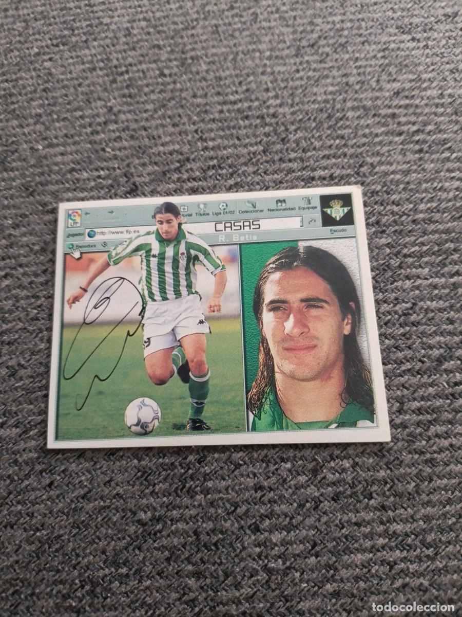 Cromos de f&uacute;tbol: Auto original de Casas Betis - Foto 1