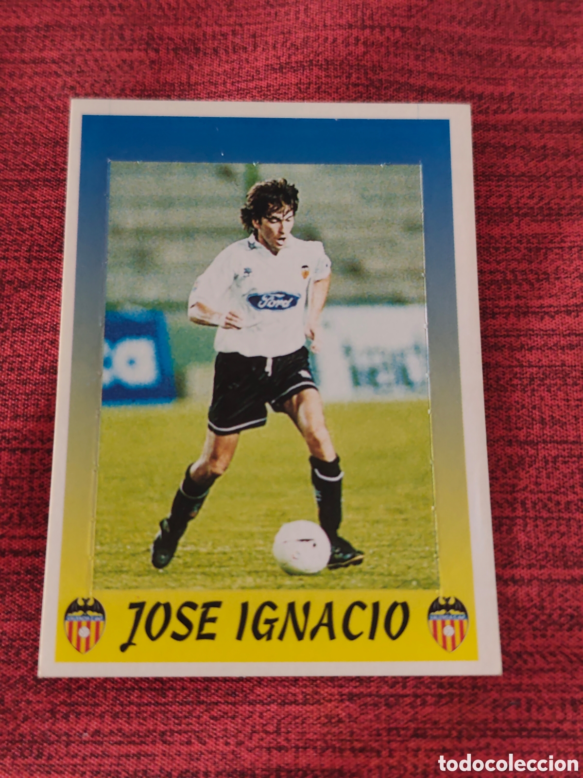 Cromos de f&uacute;tbol: 136 JOS&Eacute; IGNACIO VALENCIA PANINI LIGA 1997 1998
