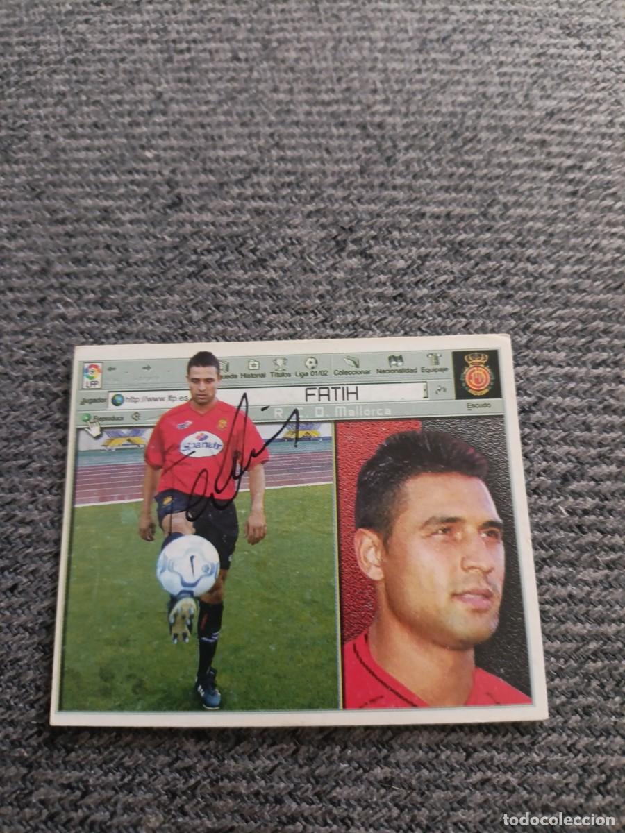 Cromos de f&uacute;tbol: Auto original de Fatih Mallorca