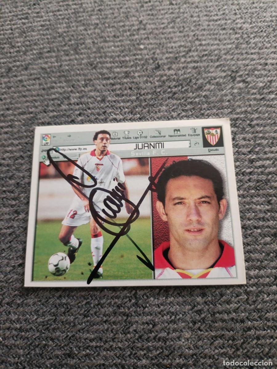 Cartes &agrave; collectionner de Football: Auto original de Juanmi Sevilla