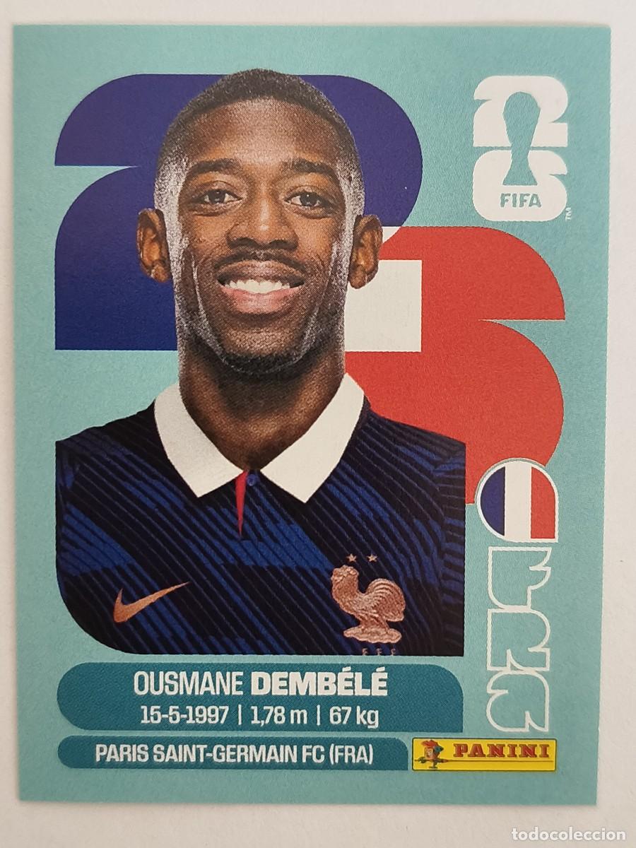 Cromos de f&uacute;tbol: #FRA15 DEMBELE (FRANCIA) MUNDIAL 2026 PANINI