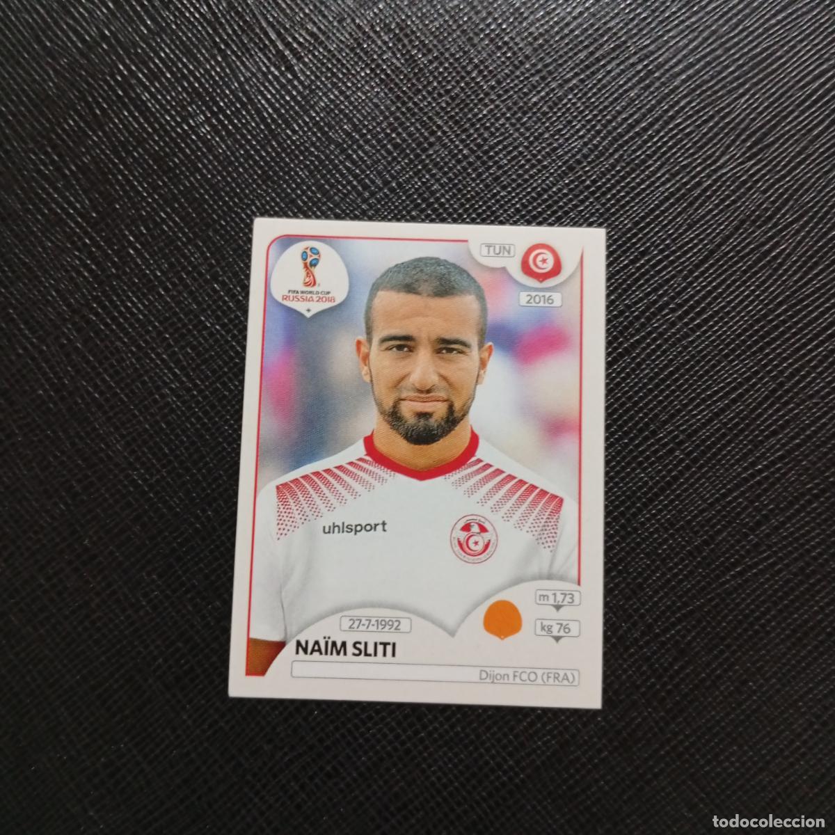 Cromos de f&uacute;tbol: 565 NAIM SLITI TUNEZ PANINI MUNDIAL RUSIA 2018 CROMO FUTBOL 18 - SIN PEGAR - /CJ2 ...