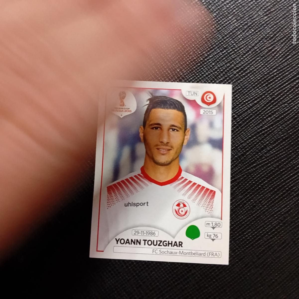 Fu&szlig;ball-Sticker: 569 TOUZGHAR TUNEZ PANINI MUNDIAL RUSIA 2018 CROMO FUTBOL 18 - SIN PEGAR - /CJ2 ...