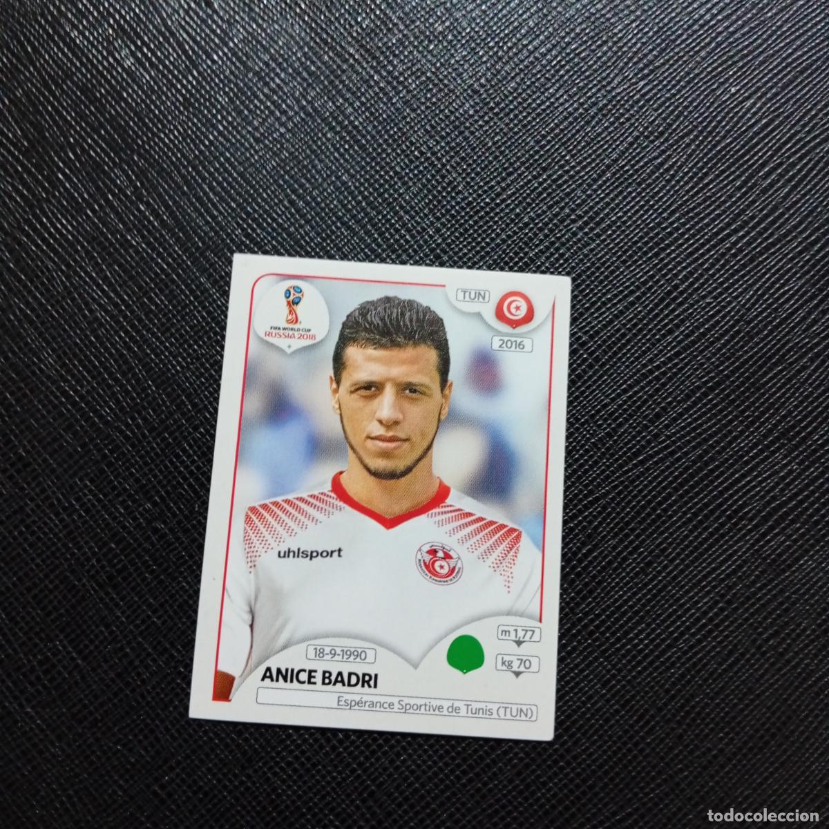 Cromos de f&uacute;tbol: 570 ANICE BADRI TUNEZ PANINI MUNDIAL RUSIA 2018 CROMO FUTBOL 18 - SIN PEGAR - /CJ2