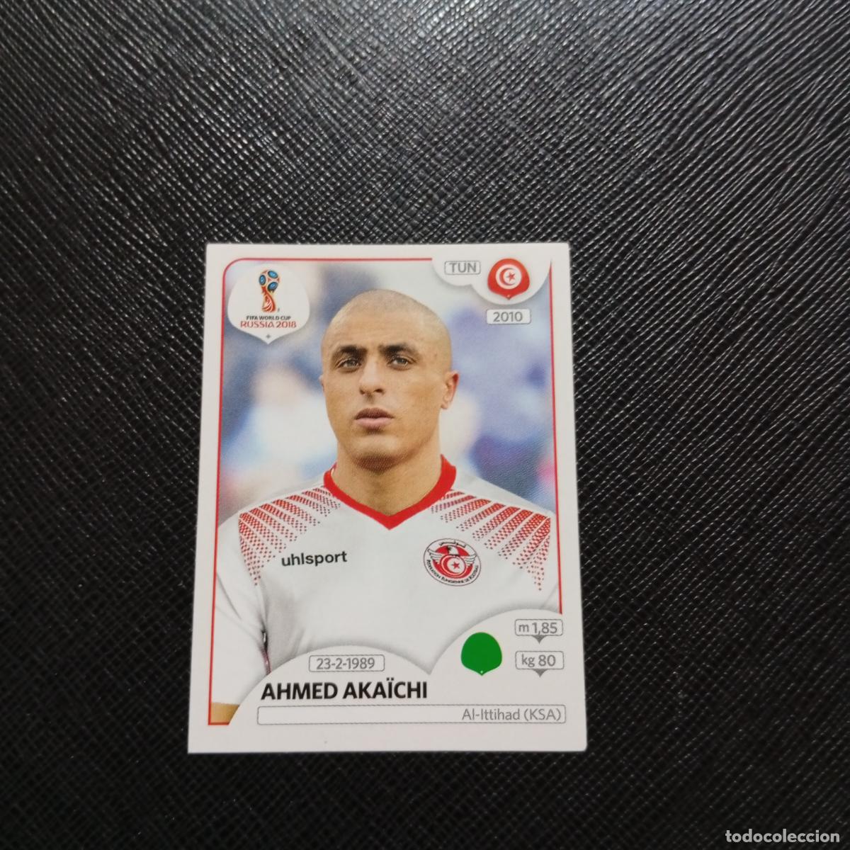 Cromos de f&uacute;tbol: 571 AHMED AKAICHI TUNEZ PANINI MUNDIAL RUSIA 2018 CROMO FUTBOL 18 - SIN PEGAR - /CJ2