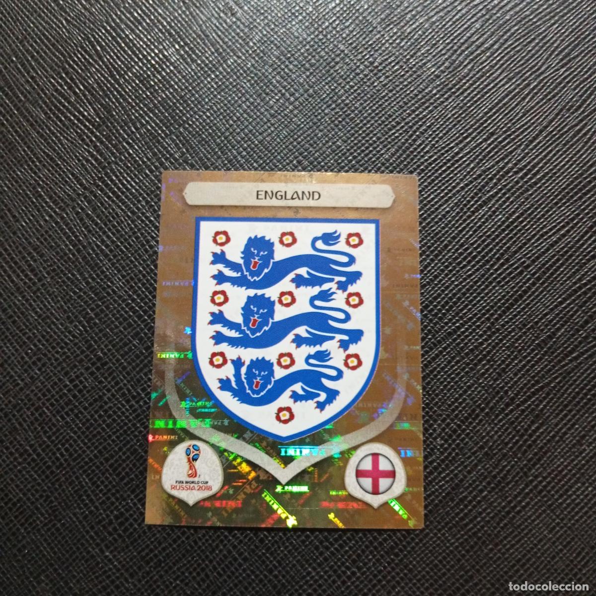 Cromos de f&uacute;tbol: 572 ESCUDO INGLATERRA PANINI MUNDIAL RUSIA 2018 CROMO FUTBOL 18 - SIN PEGAR - /CJ2
