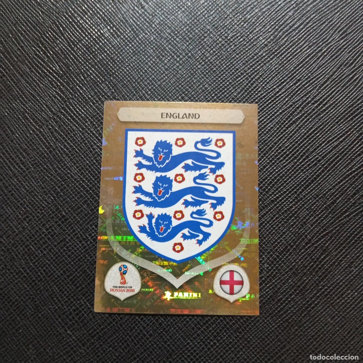 Cromos de f&uacute;tbol: 572 ESCUDO INGLATERRA PANINI MUNDIAL RUSIA 2018 CROMO FUTBOL 18 - SIN PEGAR - /CJ2