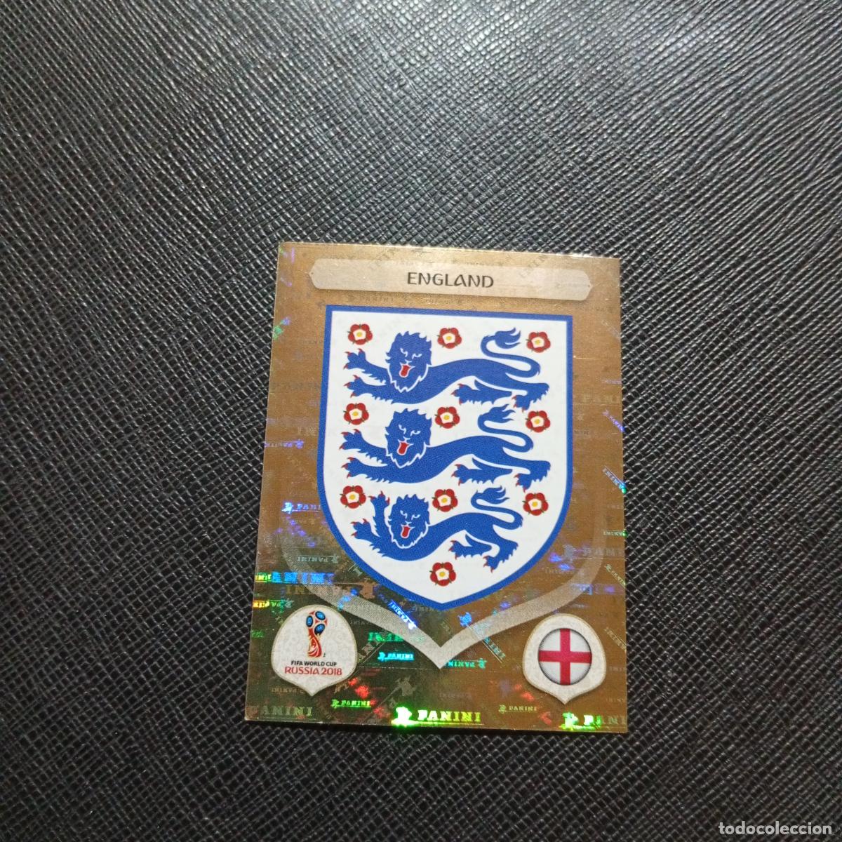 Fu&szlig;ball-Sticker: 572 ESCUDO INGLATERRA PANINI MUNDIAL RUSIA 2018 CROMO FUTBOL 18 - SIN PEGAR - /CJ2 ...