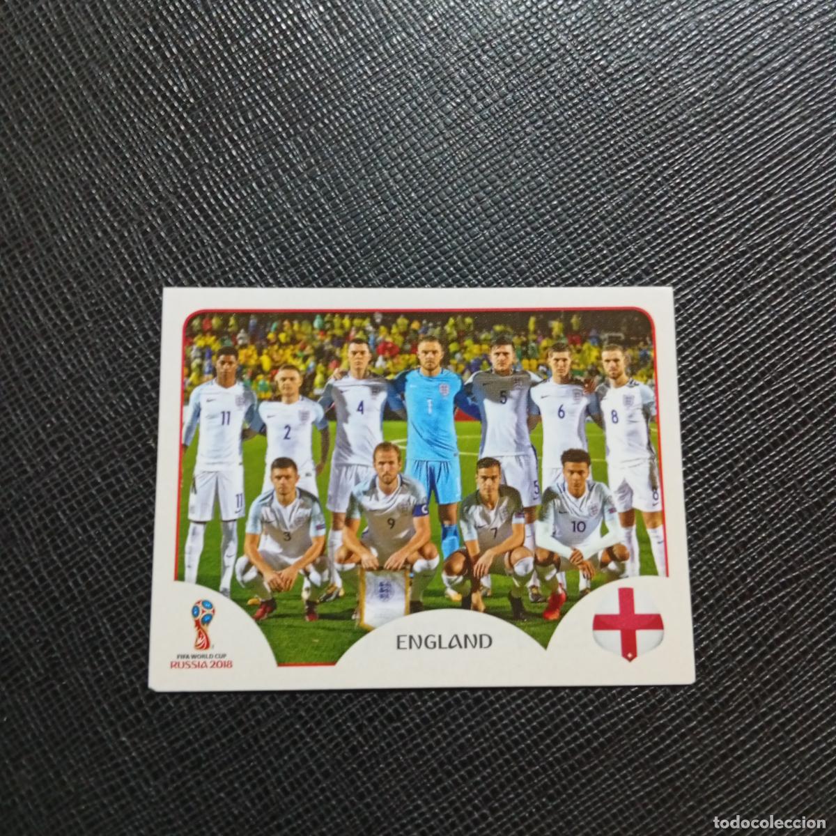 Cromos de f&uacute;tbol: 573 ALINEACION INGLATERRA PANINI MUNDIAL RUSIA 2018 CROMO FUTBOL 18 - SIN PEGAR - /CJ2