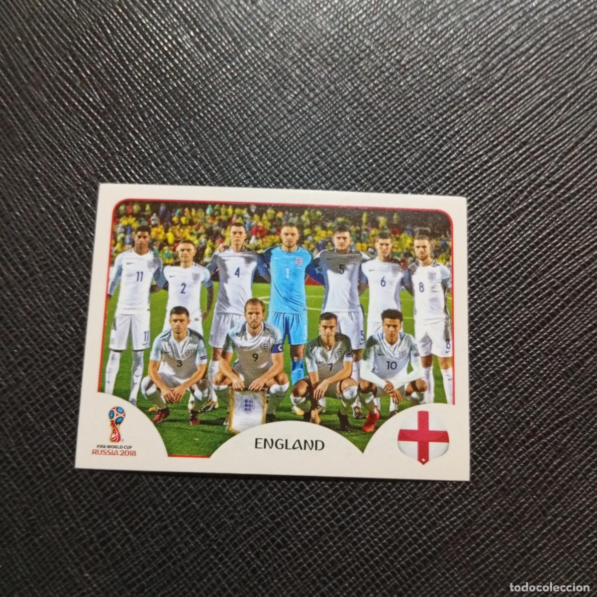 Cromos de f&uacute;tbol: 573 ALINEACION INGLATERRA PANINI MUNDIAL RUSIA 2018 CROMO FUTBOL 18 - SIN PEGAR - /CJ2 .